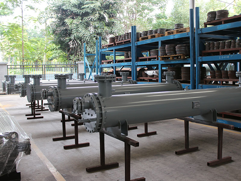 山東某熱泵設備廠家訂購蒸發(fā)器一批